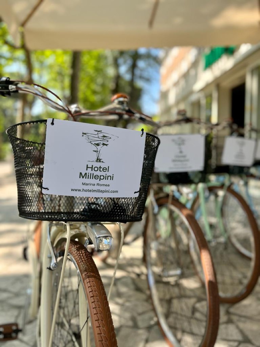 Biciclette Hotel Millepini per gli ospiti